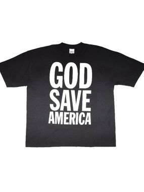 Kanye 2020 GOD SAVE AMERICA Sample Tee